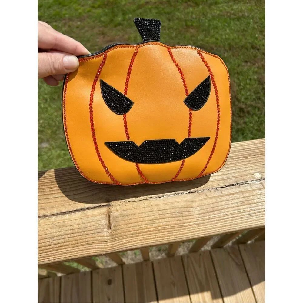 Halloween Pumpkin Crossbody Bag